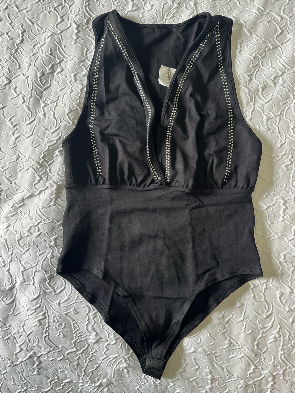 Kpriccio Black Colombian Bodysuit